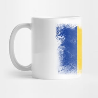 Romania flag isolated Mug